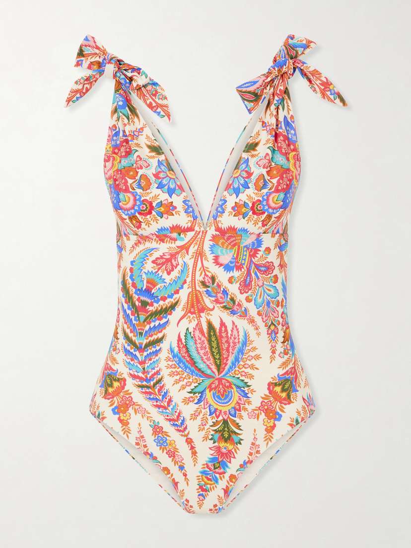 Etro Knotted Paisley-printed Swimsuit | Thumbnail 5 Etro Knotted Paisley-printed Swimsuit | Thumbnail 5