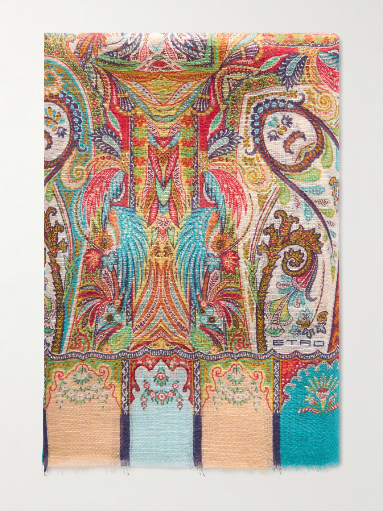 Etro Aida Printed Scarf In Multi