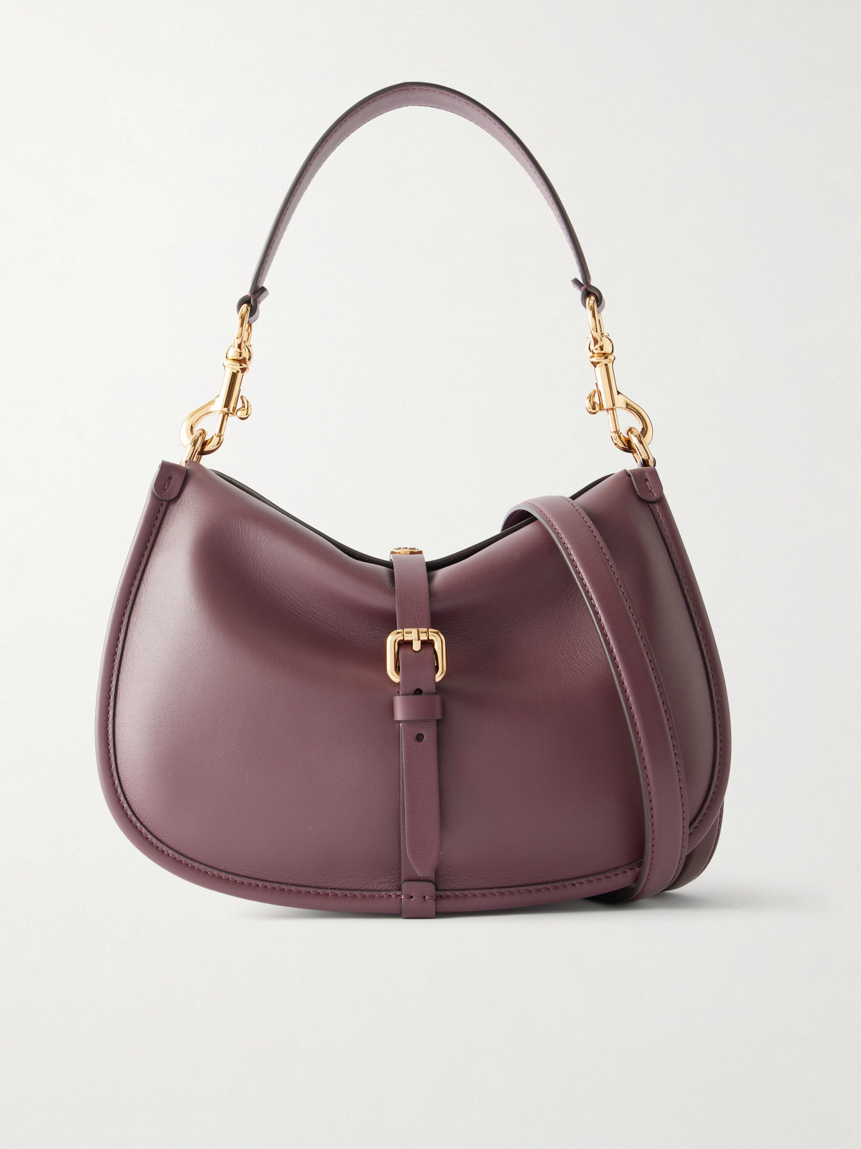 Etro Pony Medium Leather Crossbody Bag In Purple