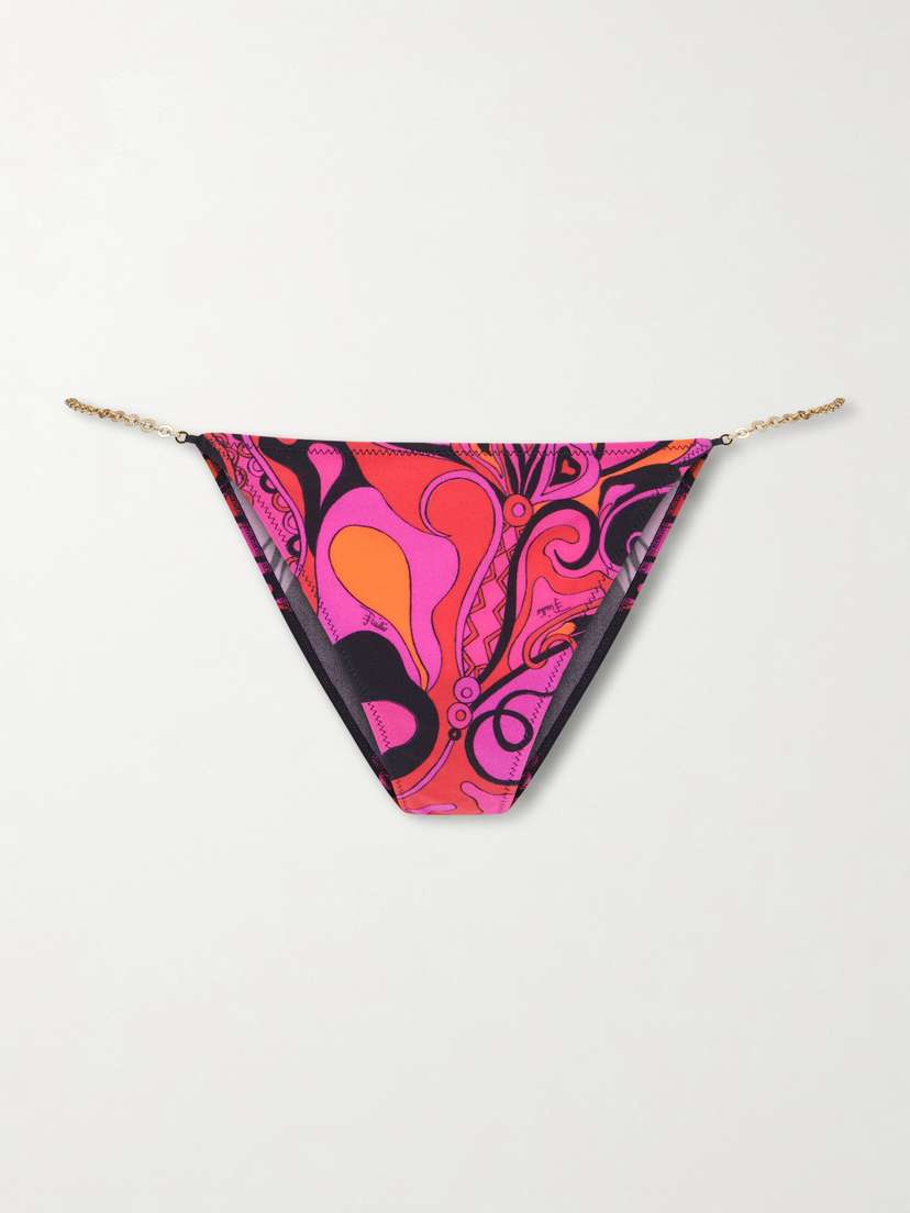 PUCCI Printed Bikini Briefs