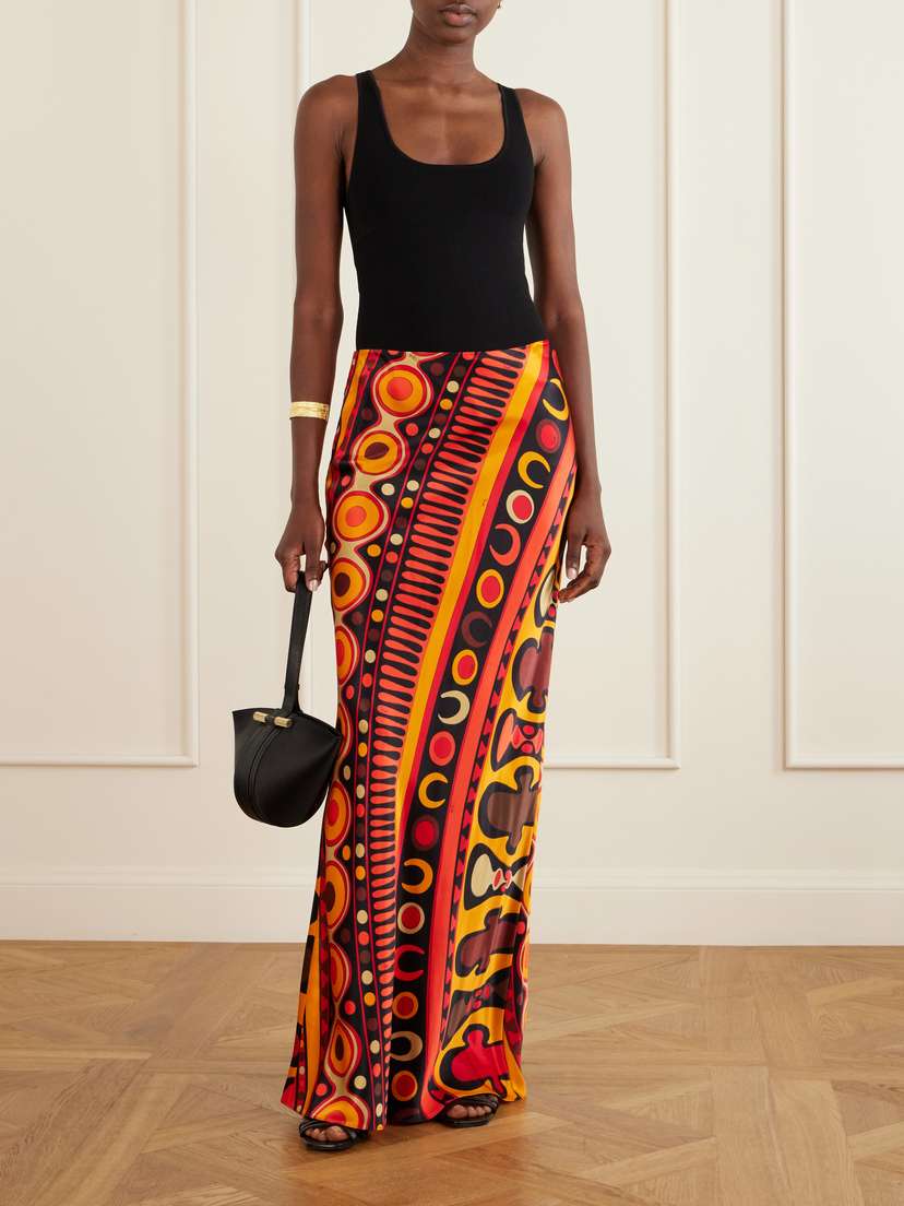 PUCCI Printed Tulle Maxi Skirt | Thumbnail 2 PUCCI Printed Tulle Maxi Skirt | Thumbnail 2