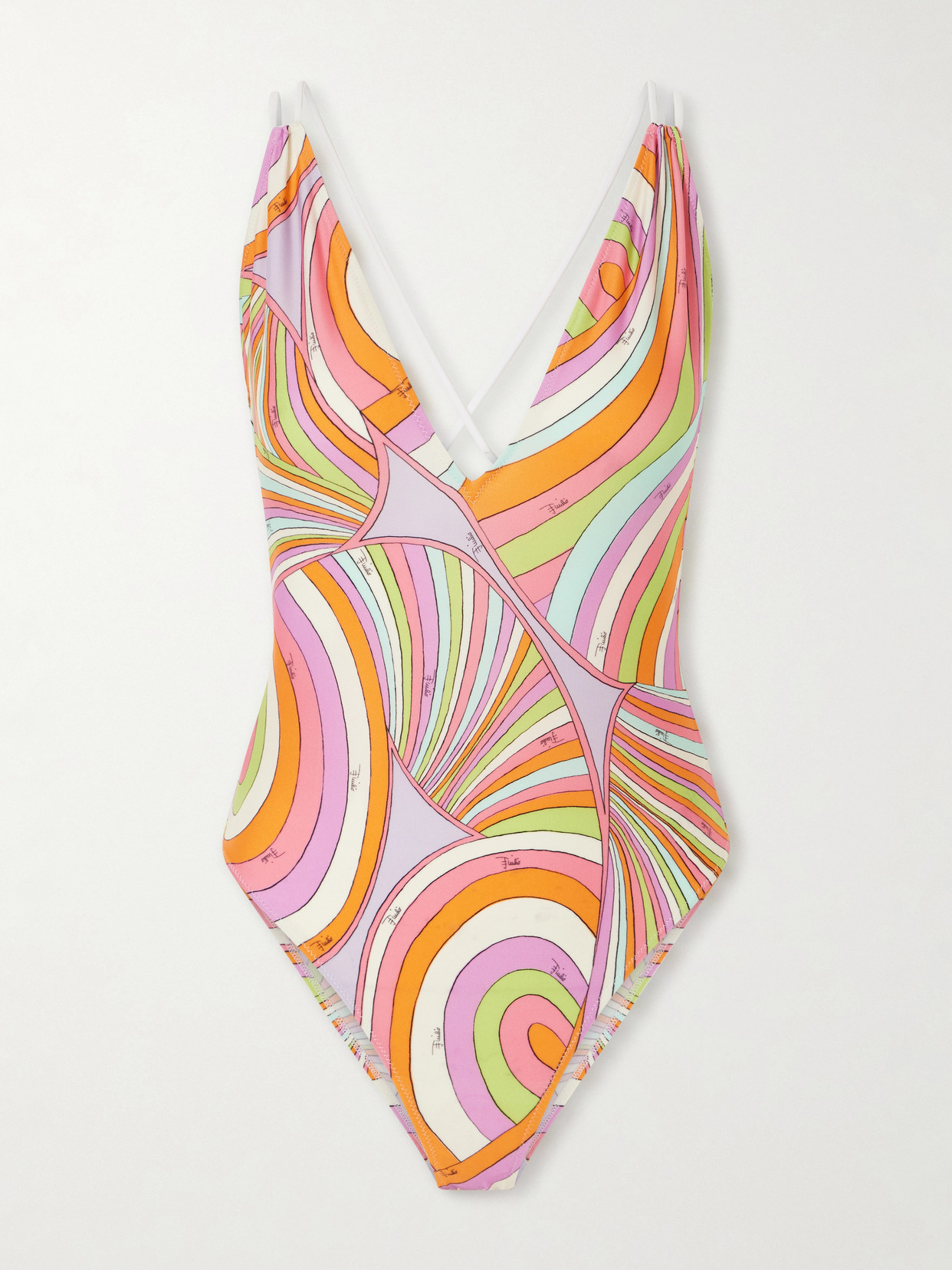 Pucci Printed One-piece In Multi