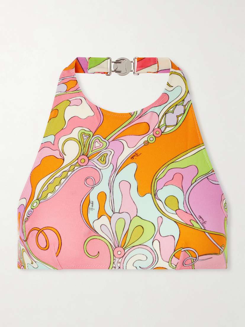 PUCCI Printed Halterneck Bikini | Thumbnail 4 PUCCI Printed Halterneck Bikini | Thumbnail 4