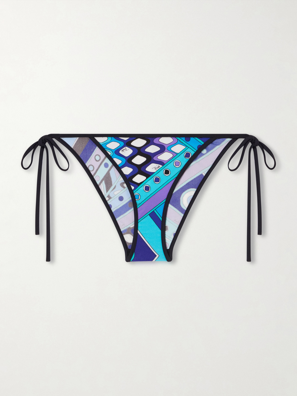 Pucci Printed Bikini Briefs In Multi