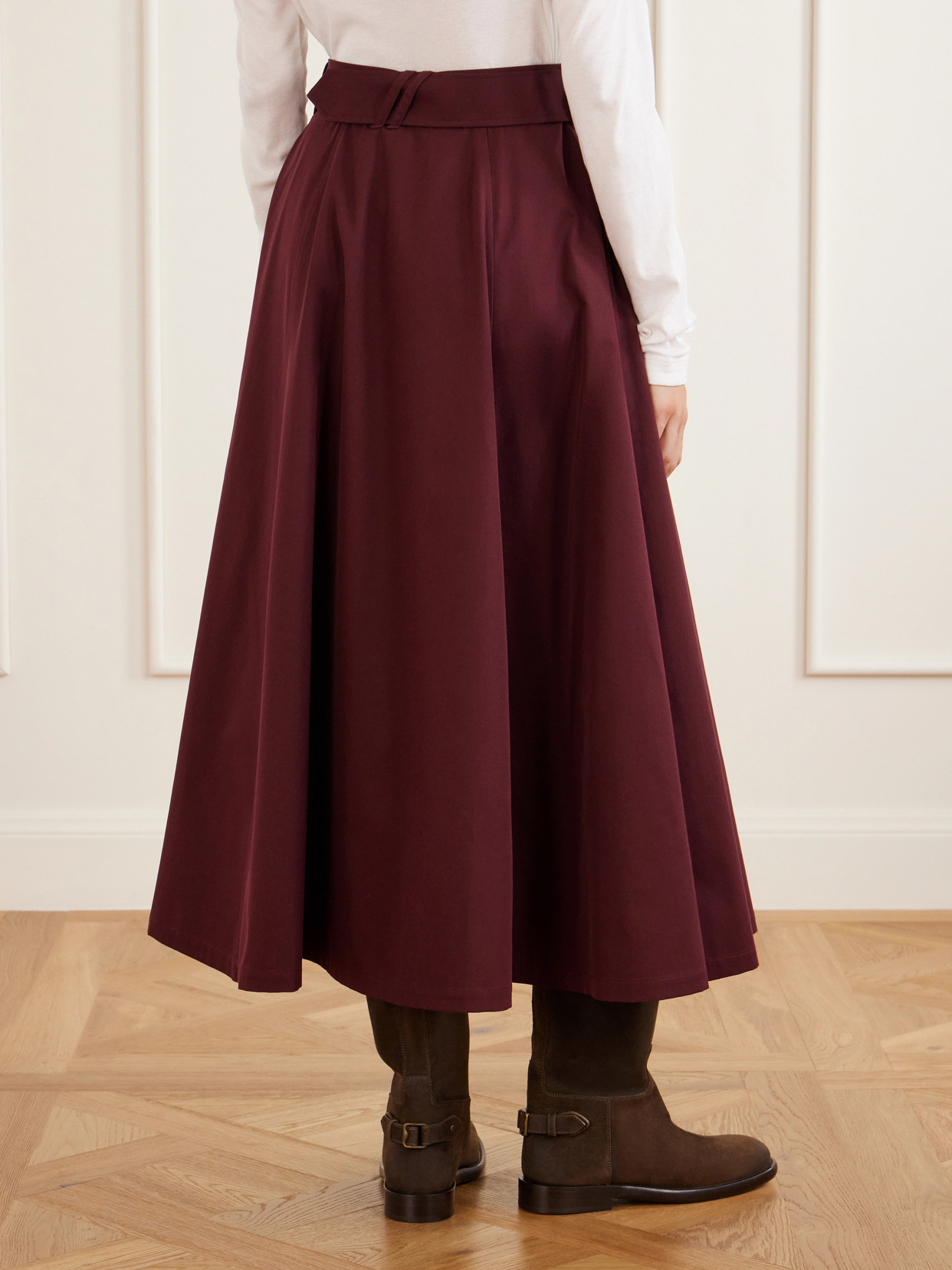 Belted Midi