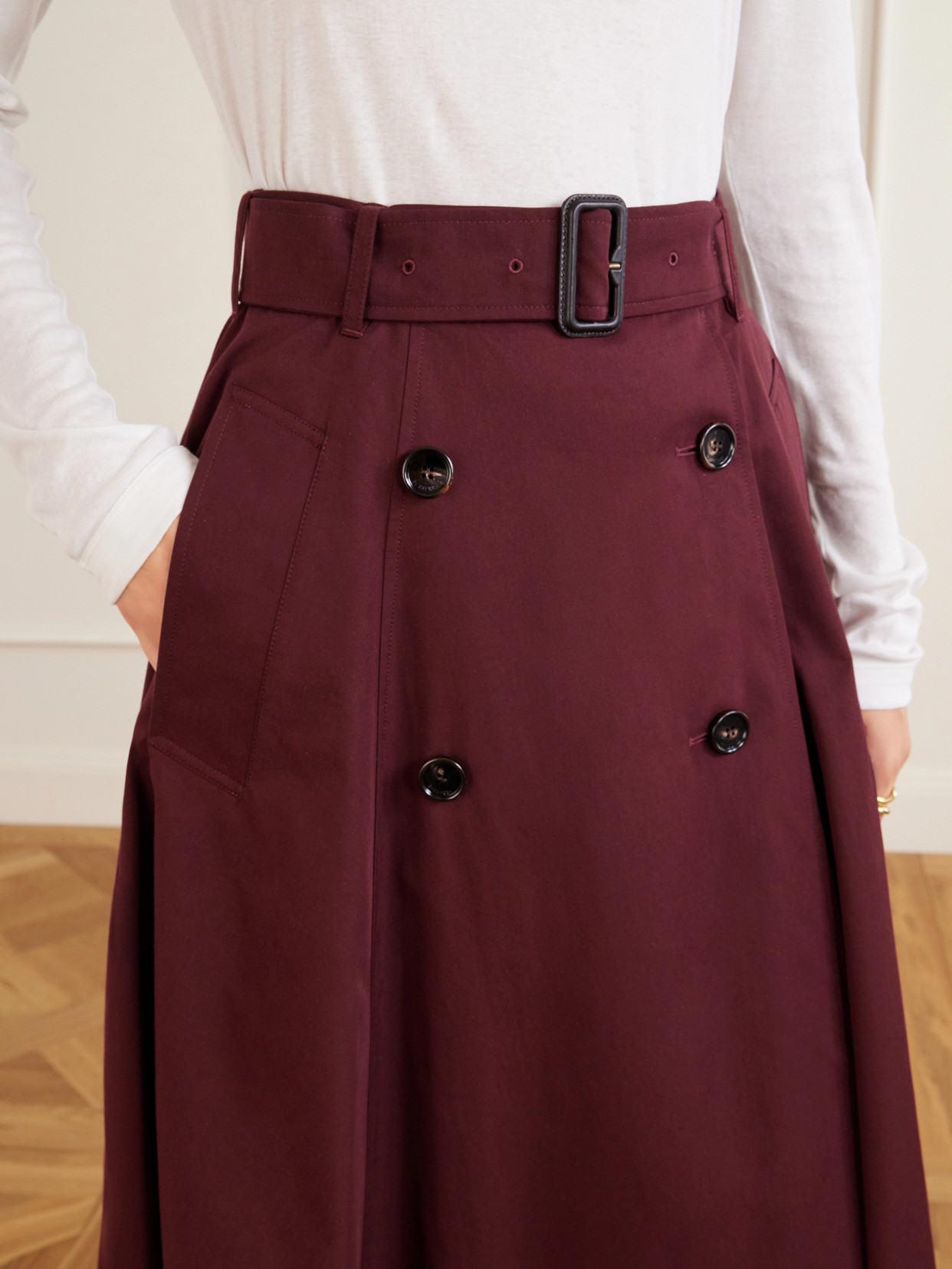 Belted Midi