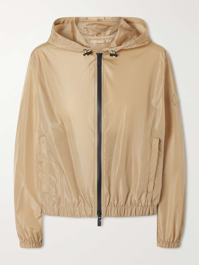 Burberry Nelson Hooded Printed Shell Jacket