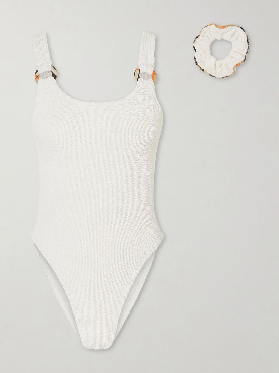 + Hunza G Domino Original Crinkle™ swimsuit