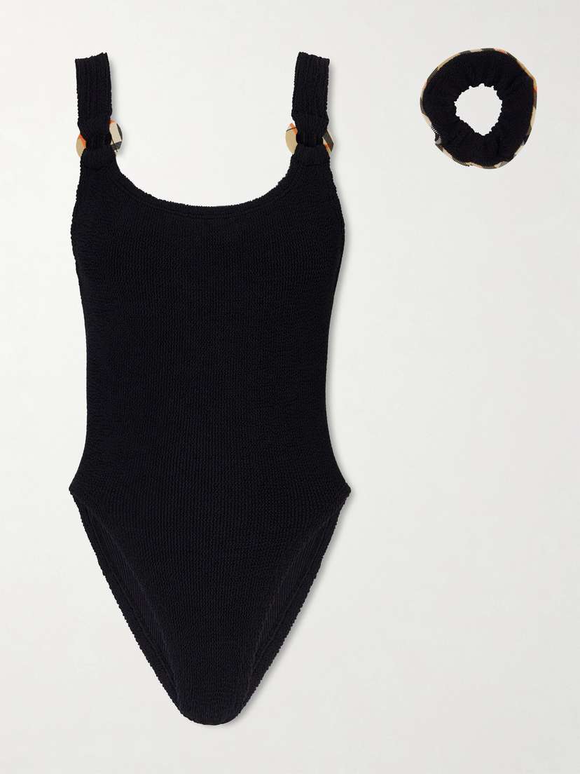 Burberry Hunza G Domino Original Crinkle™ Swimsuit
