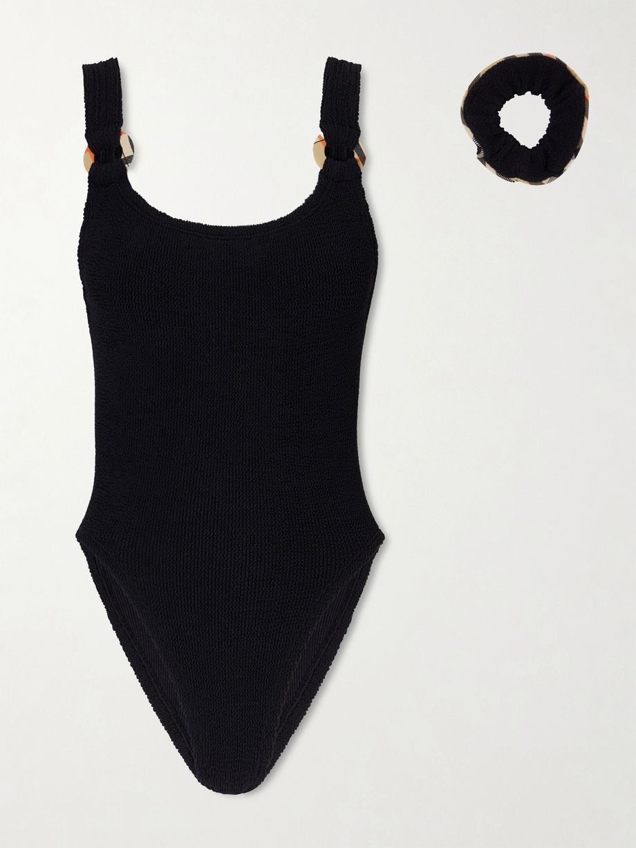 + Hunza G Domino Original Crinkle™ swimsuit