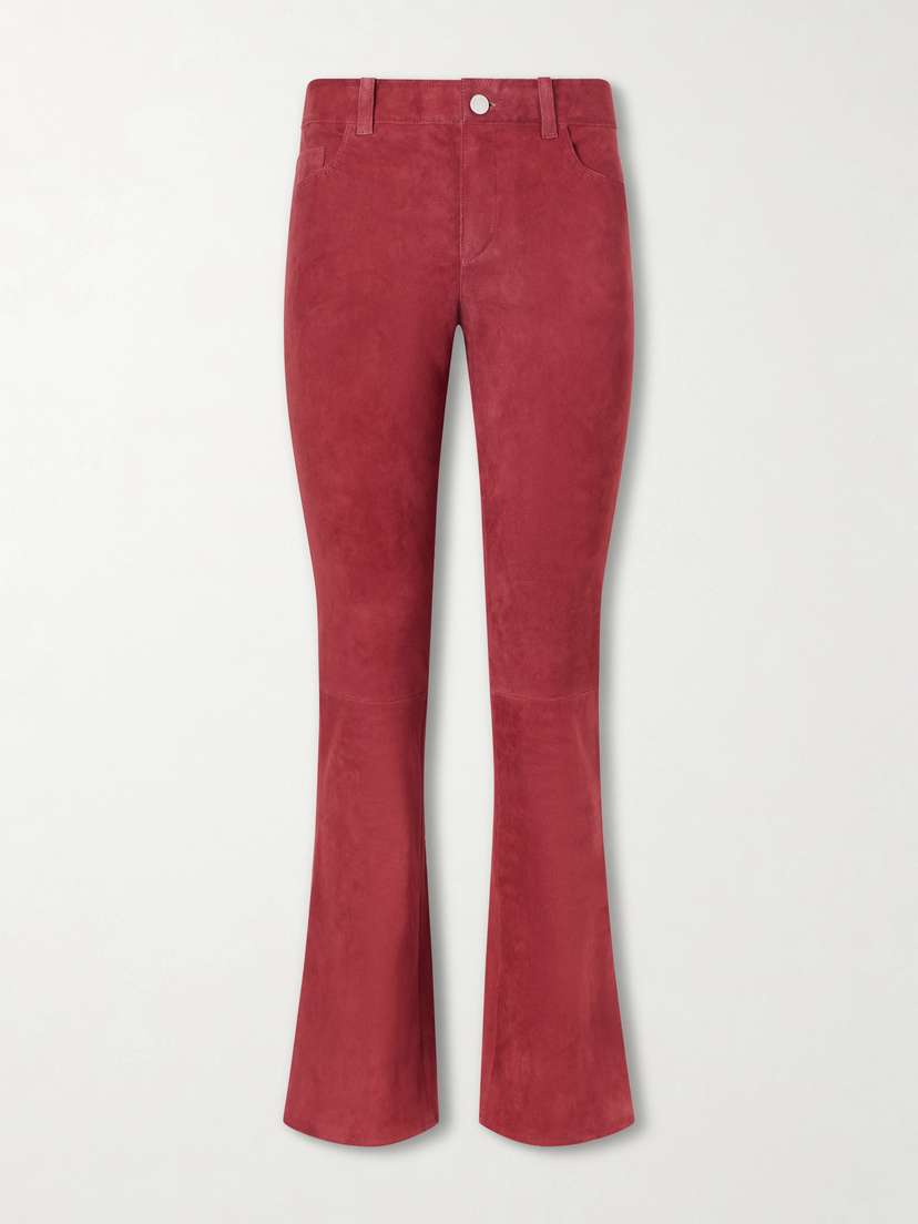 STOULS Dean Suede Flared Pants