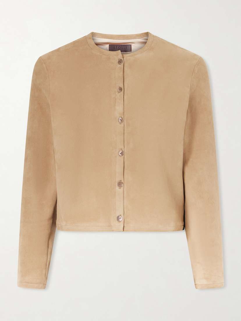 STOULS Astrid Suede Cardigan