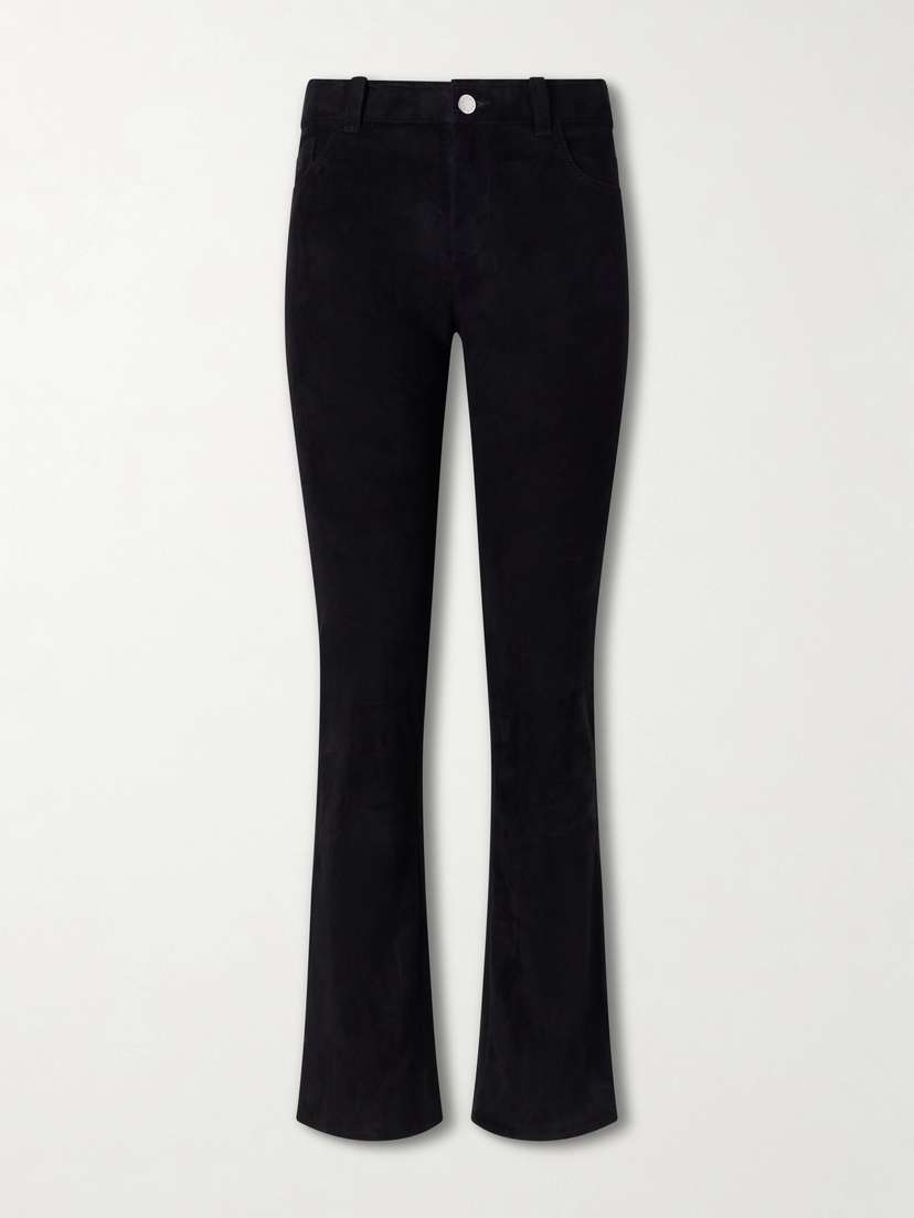 STOULS Dean Suede Flared Pants
