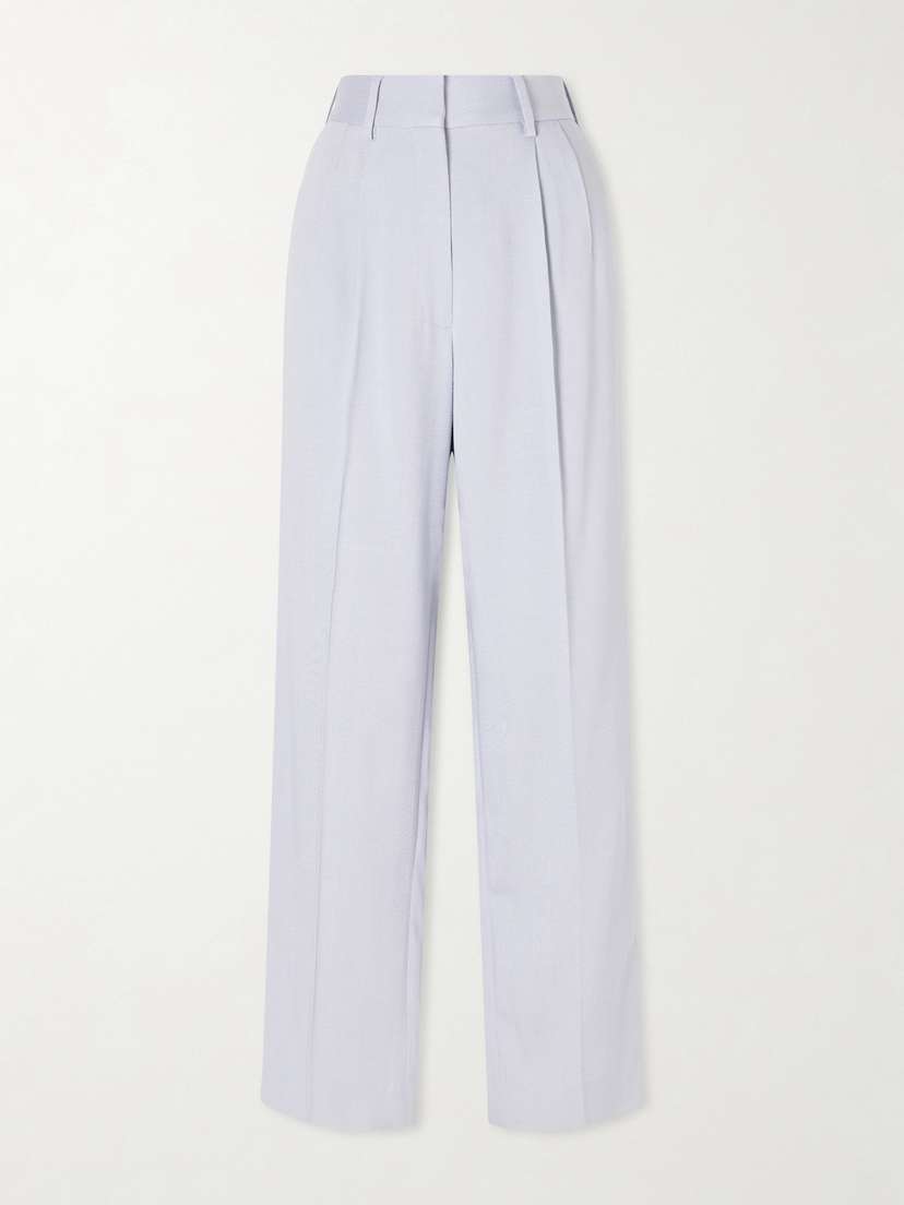 Blazé Milano Vezon Pleated Tapered Woven Pants