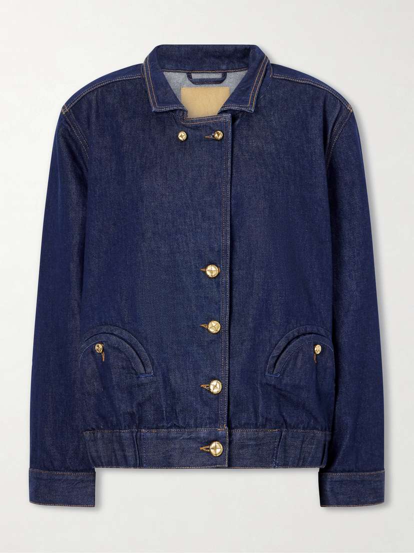 Blazé Milano Cleo Denim Jacket - Women's Clothing