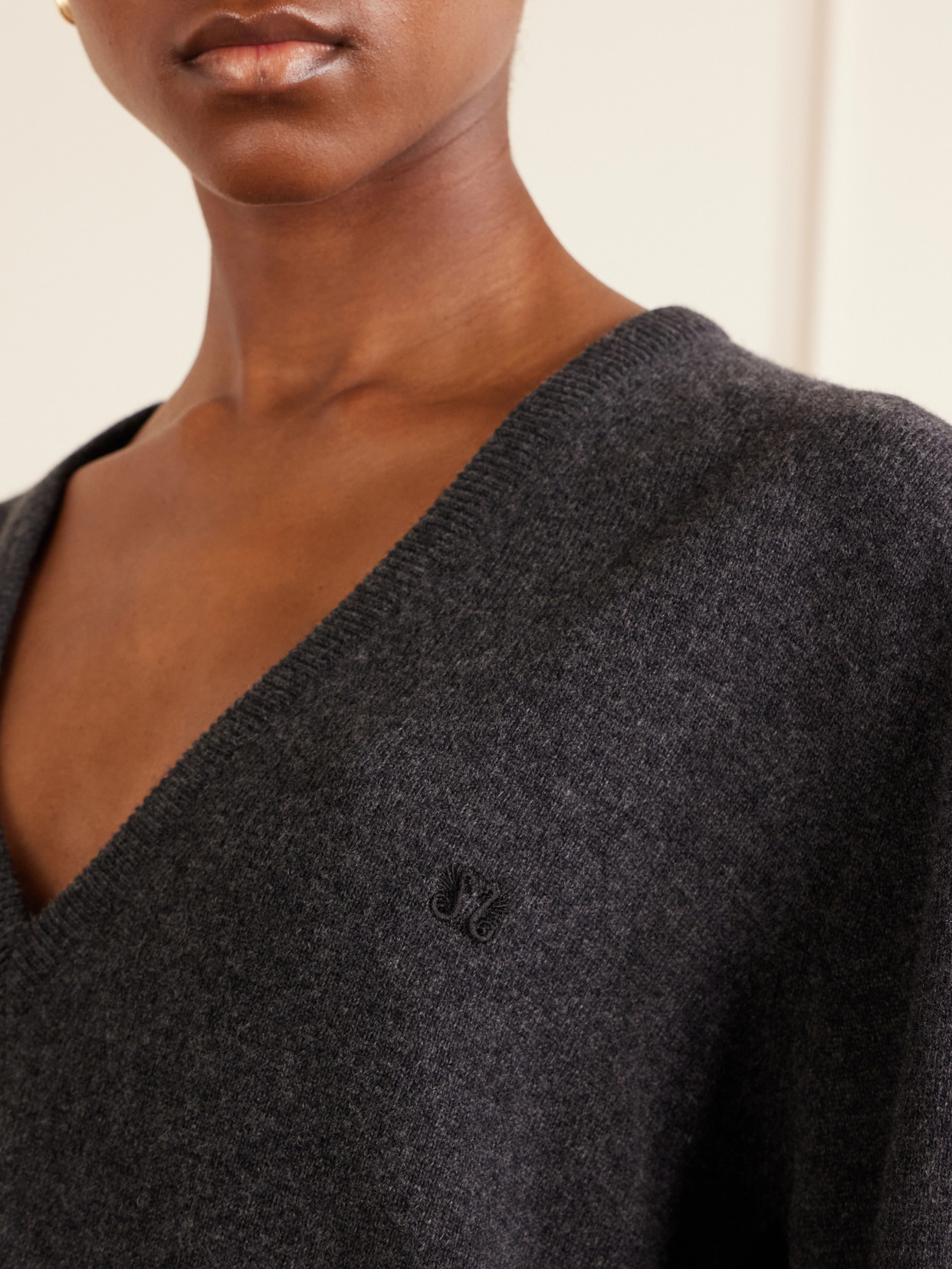 Blazé Milano - Highland Embroidered Wool And Cashmere-Blend Sweater