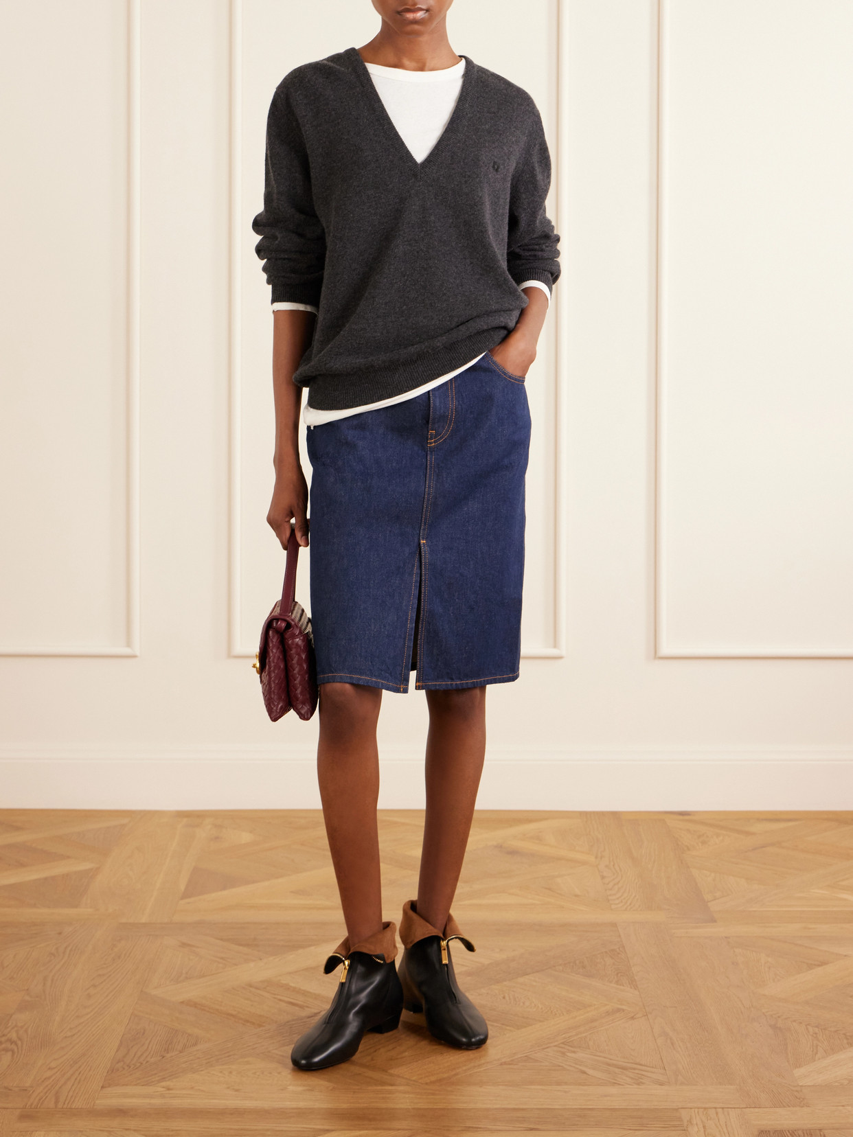 Blazé Milano - Highland Embroidered Wool And Cashmere-Blend Sweater