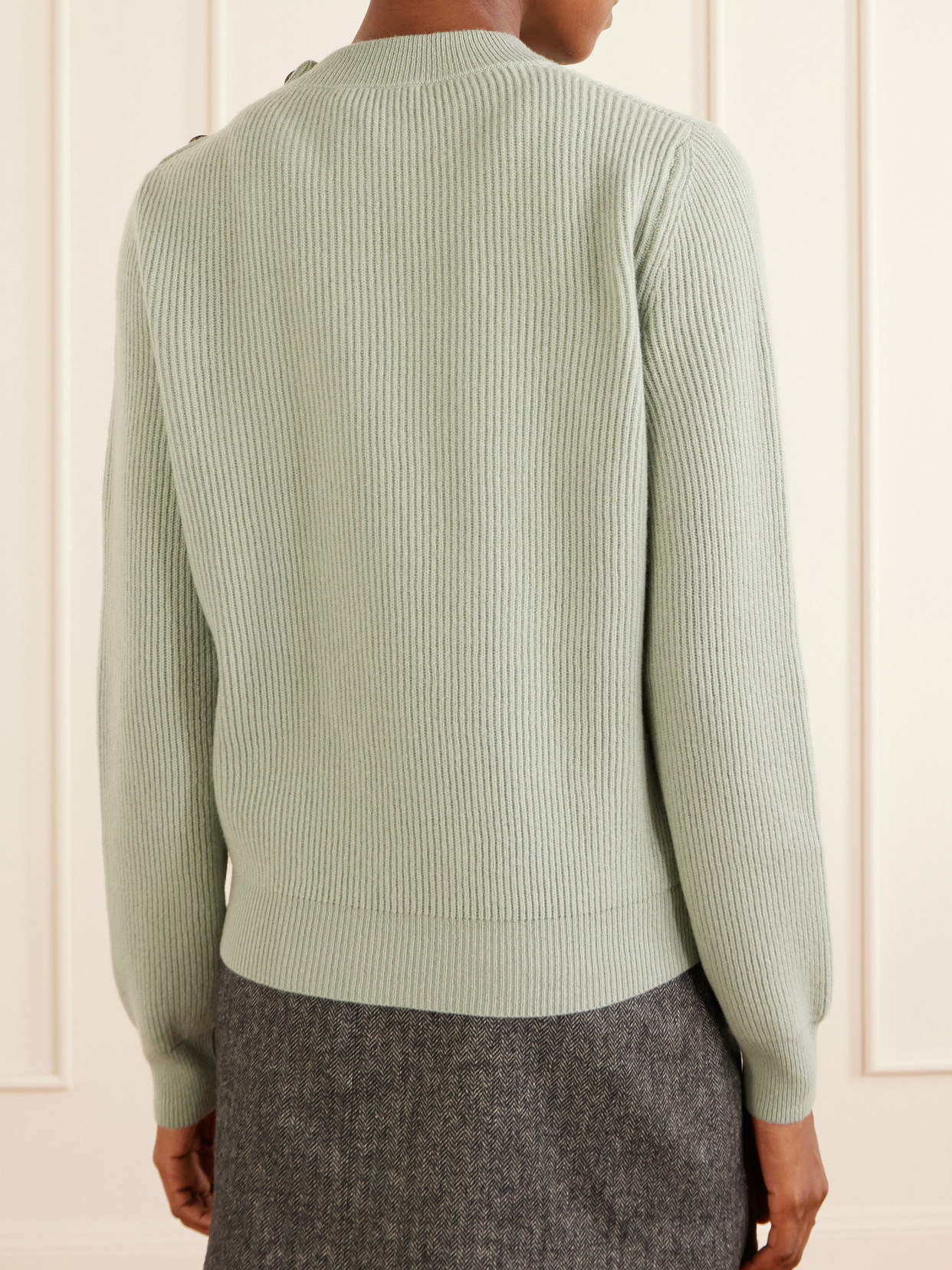 Blazé Milano - Racka Ribbed-Knit Wool And Cashmere-Blend Sweater