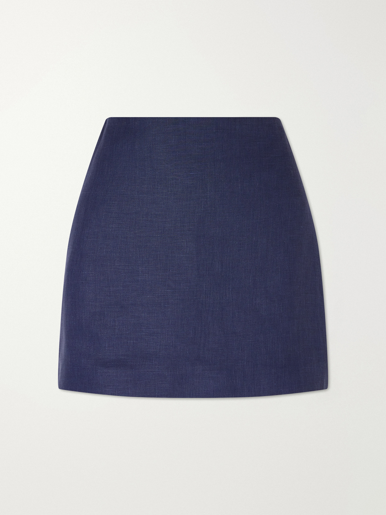 Blazé Milano - Nightbreak Linen, Wool And Silk-Blend Mini