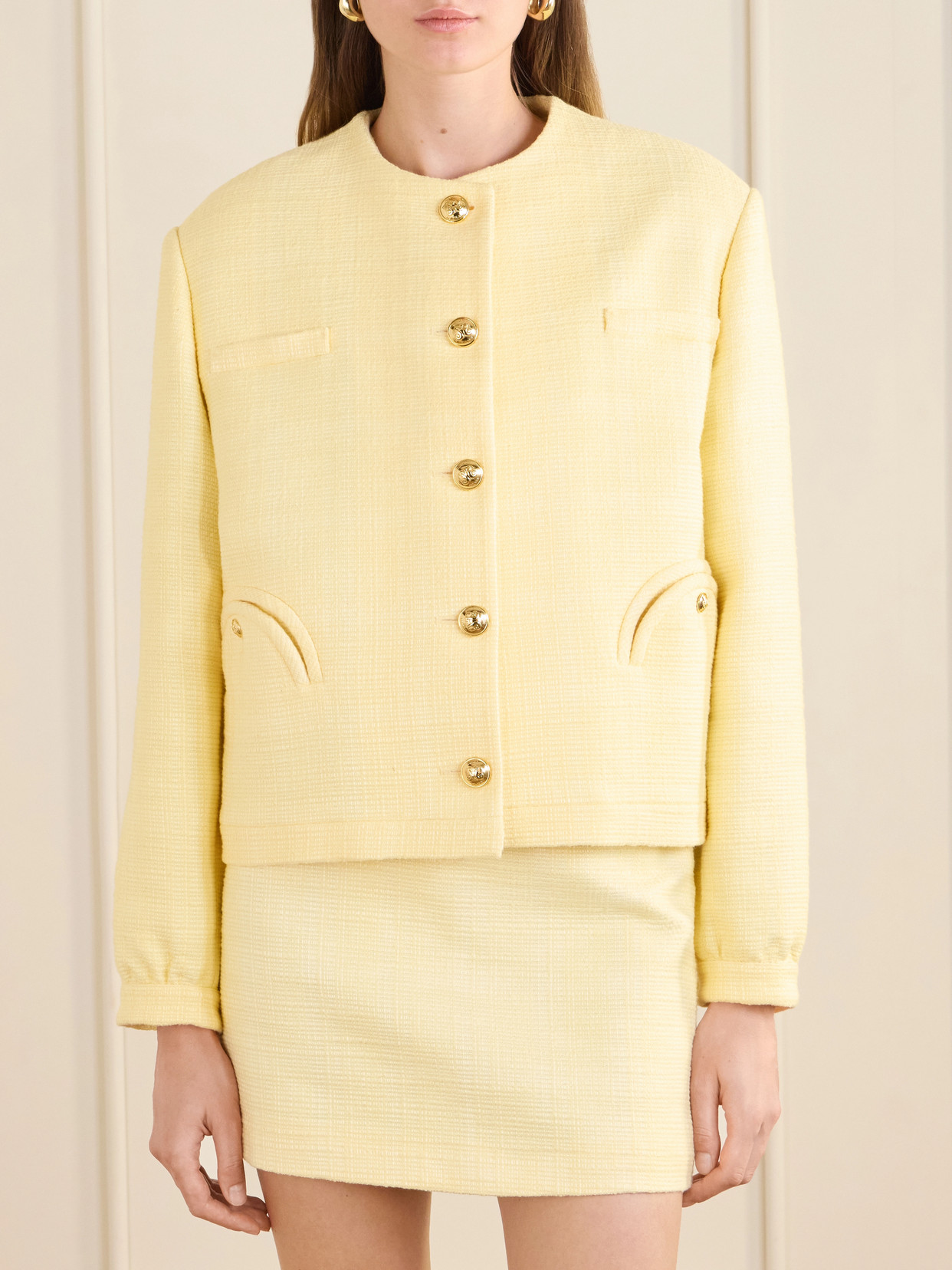Blazé Milano - Gliss Cotton-Blend Tweed Jacket