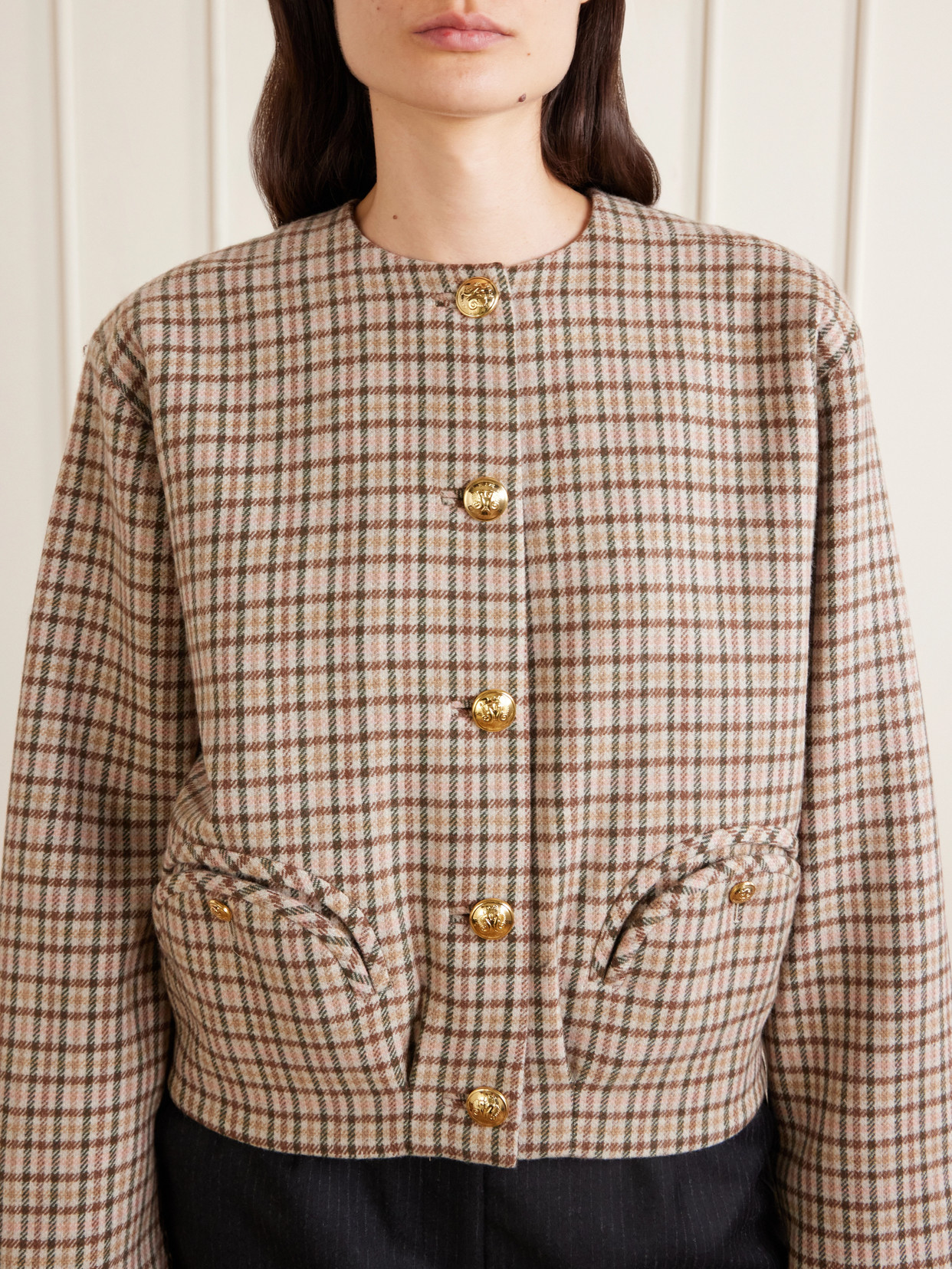 Blazé Milano - Altai Checked Wool And Cashmere-Blend Jacket