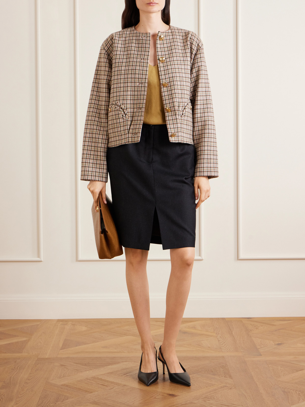 Blazé Milano - Altai Checked Wool And Cashmere-Blend Jacket