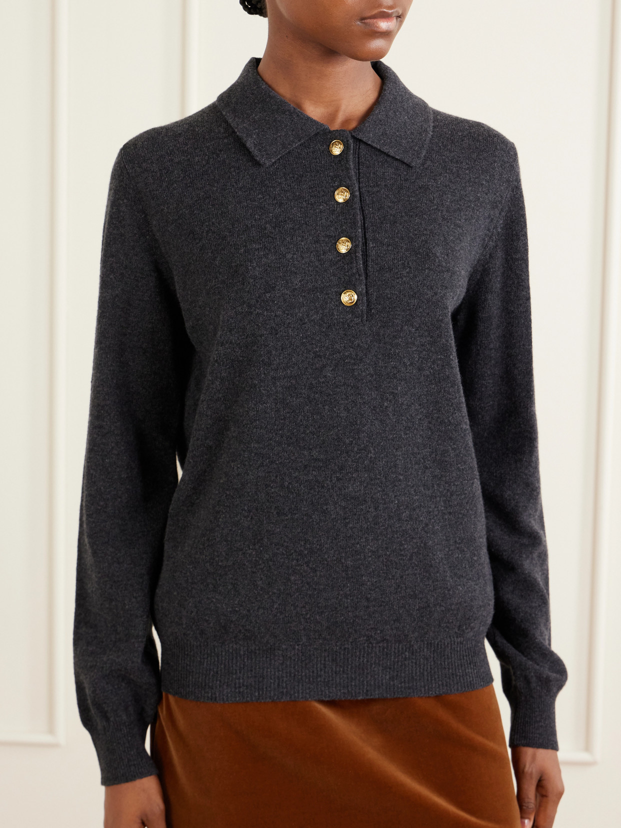 Blazé Milano - Highland Wool And Cashmere-Blend Polo Sweater