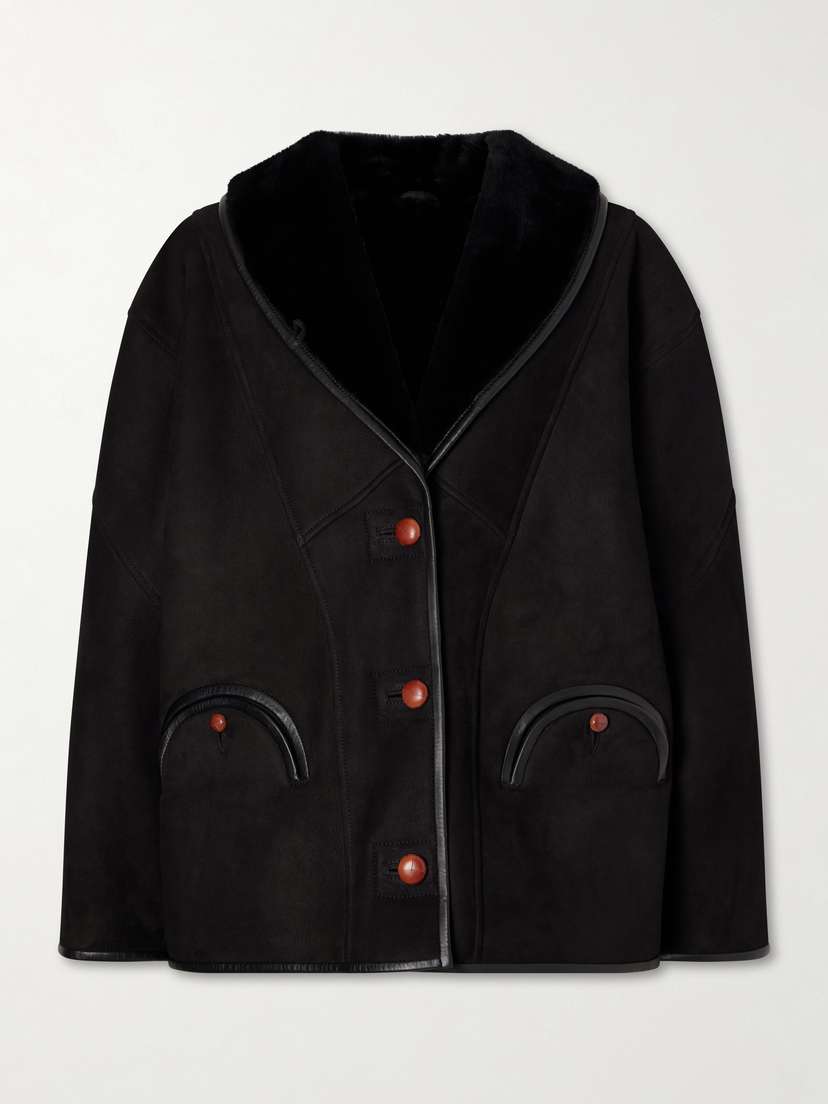 Blazé Milano Tatoosh Shearling Coat | Thumbnail 6 Blazé Milano Tatoosh Shearling Coat | Thumbnail 6
