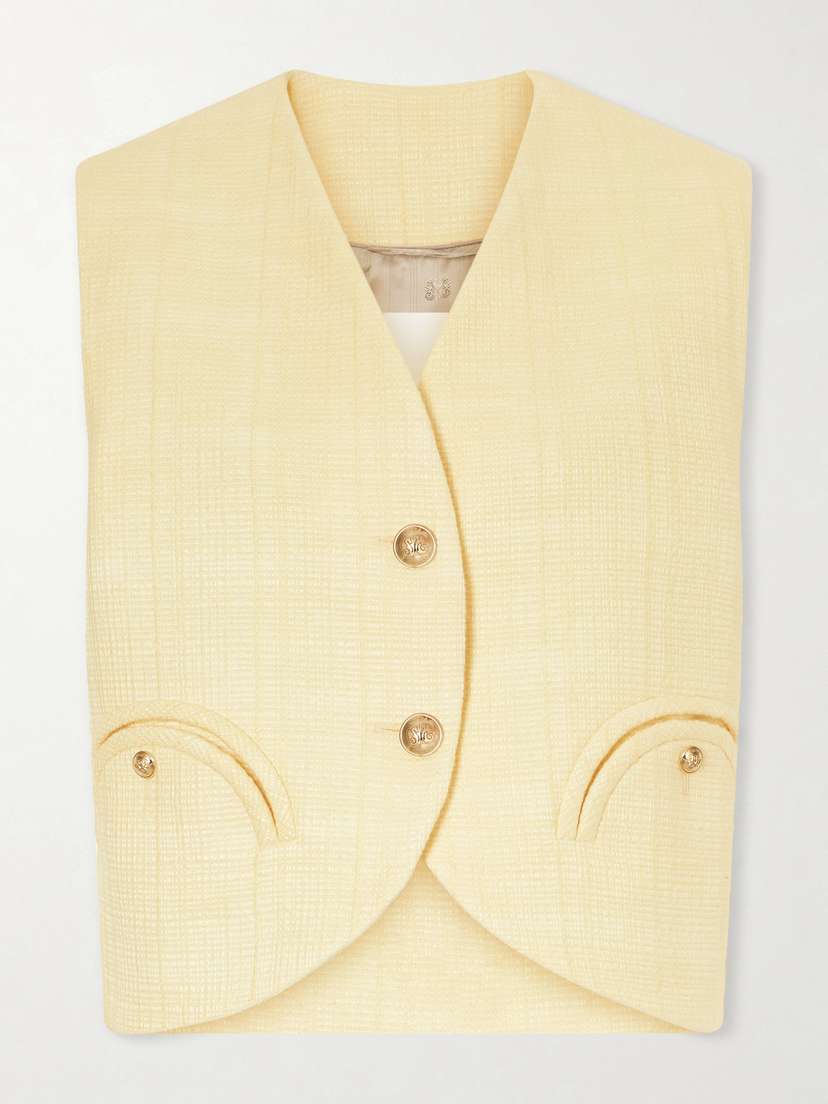 Blazé Milano Gliss Cotton-blend Vest - Women's Clothing