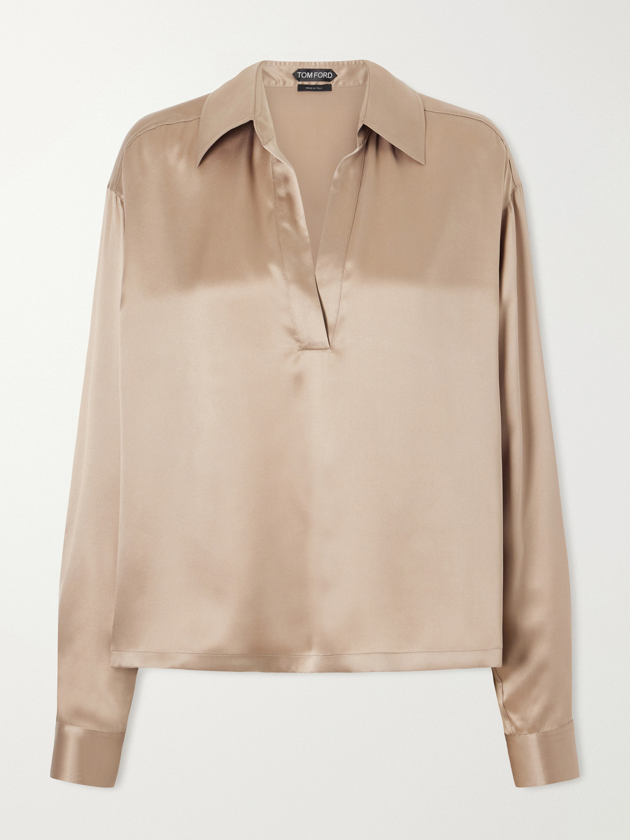 Silk-Satin Blouse