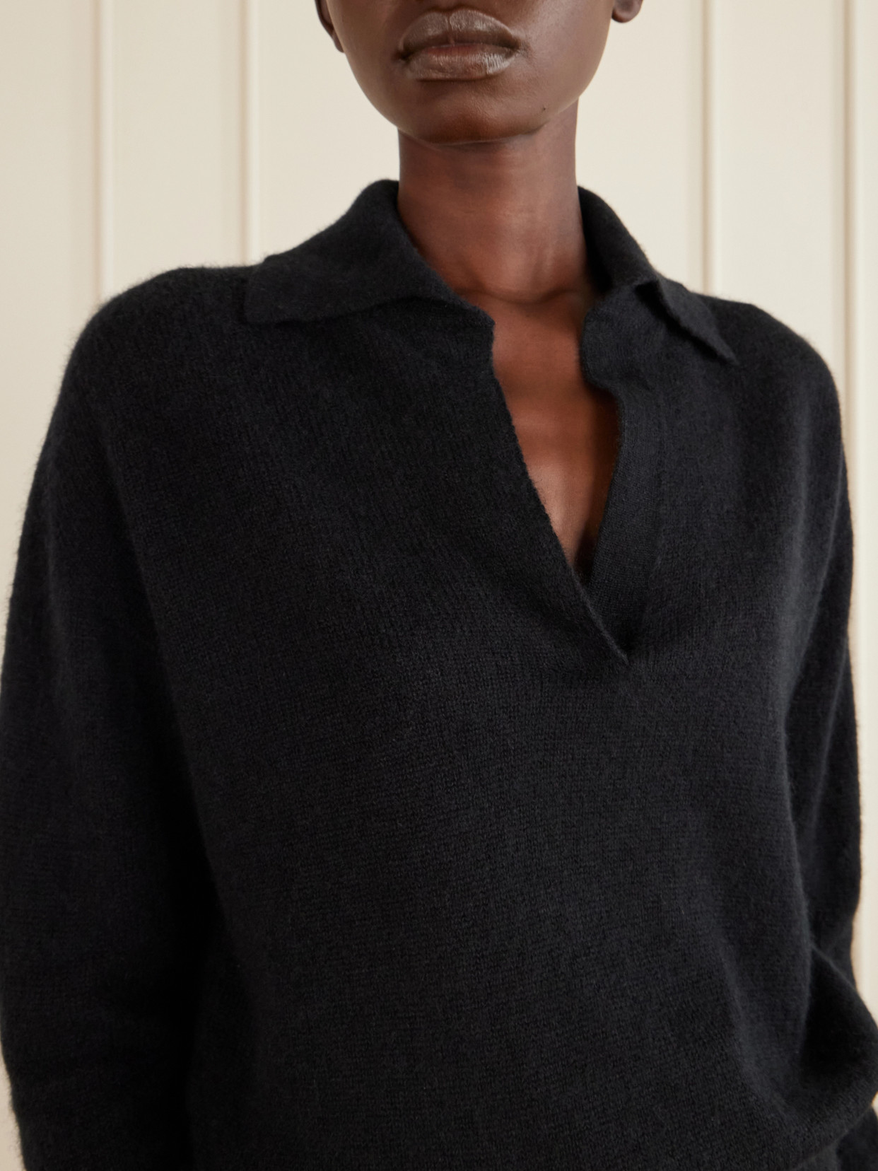 Cashmere And Silk-Blend Polo