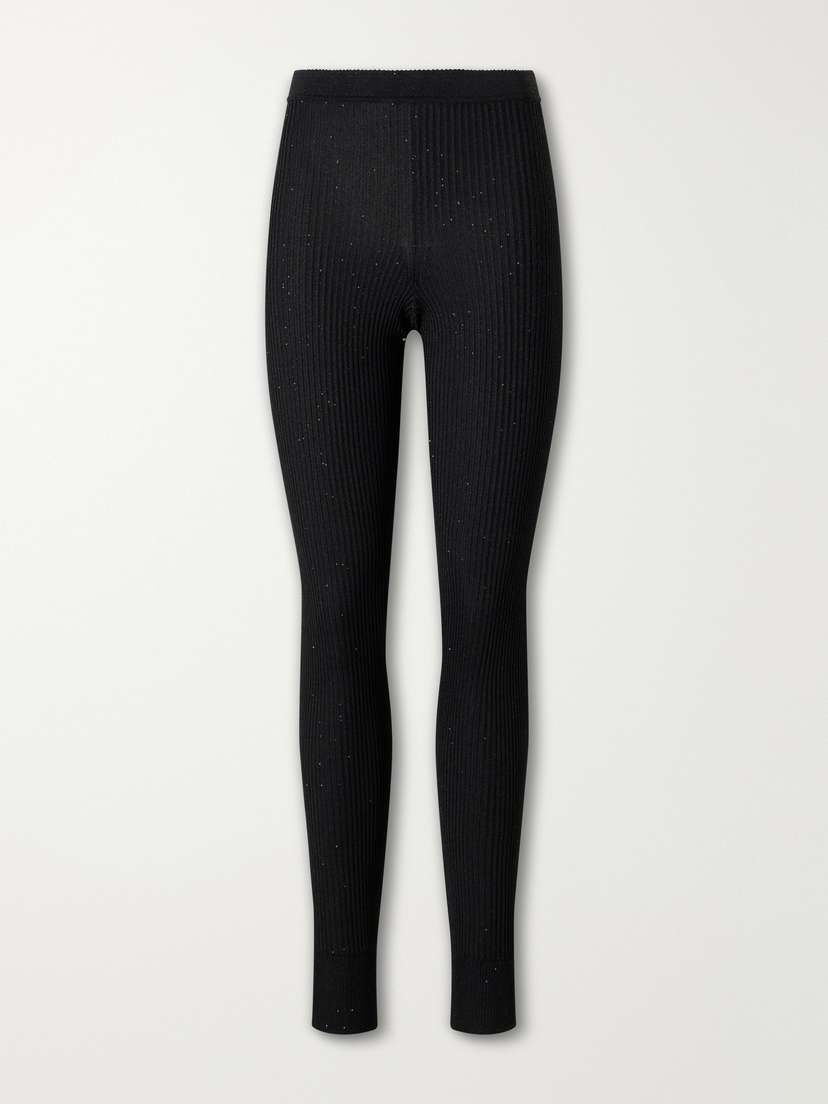 Tom Ford Ribbed Lurex Leggings | Thumbnail 6 Tom Ford Ribbed Lurex Leggings | Thumbnail 6