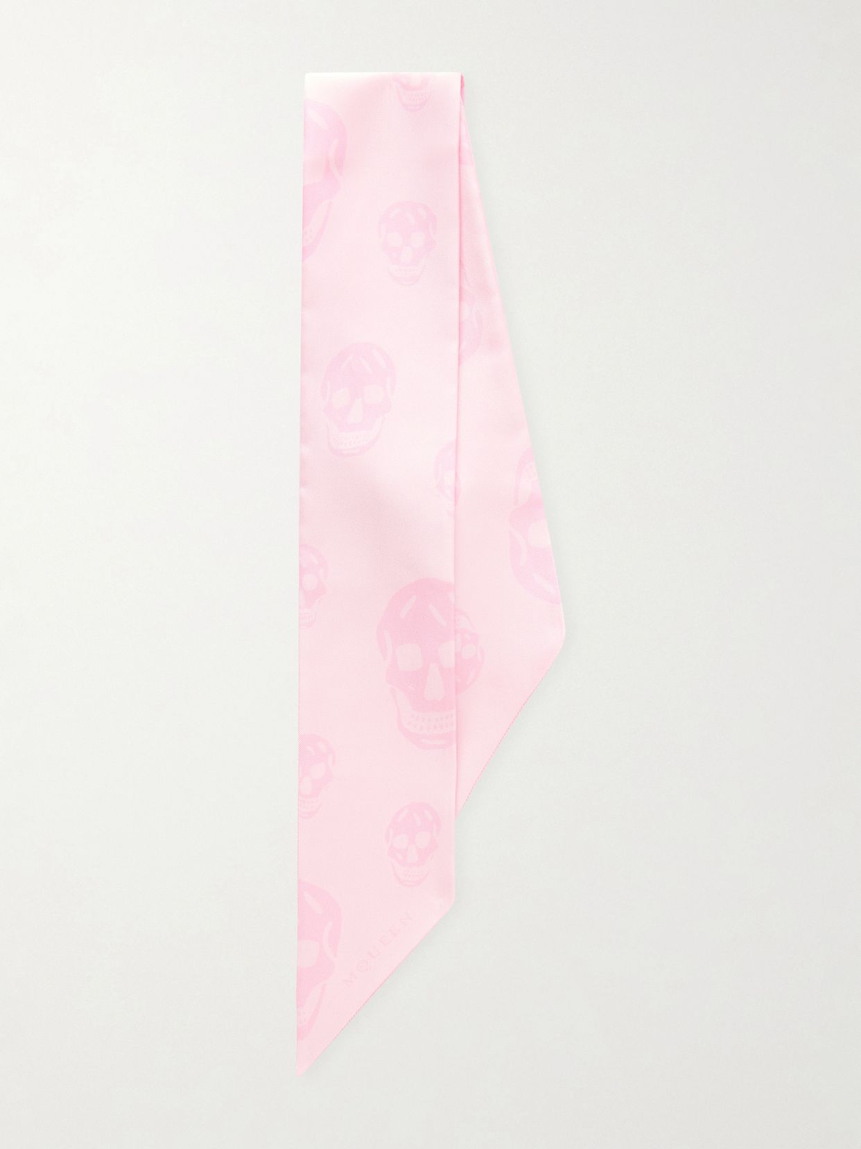 printed silk twill scarf