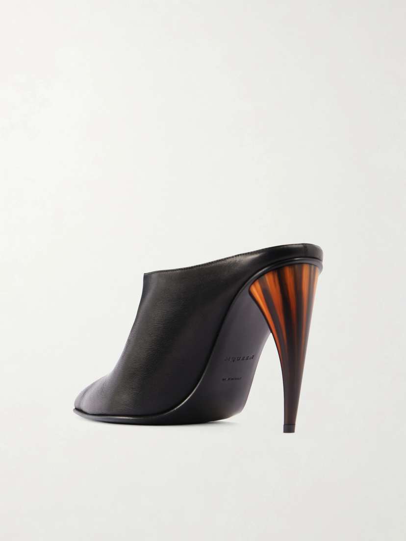 Alexander McQueen Leather Mules | Thumbnail 3 Alexander McQueen Leather Mules | Thumbnail 3