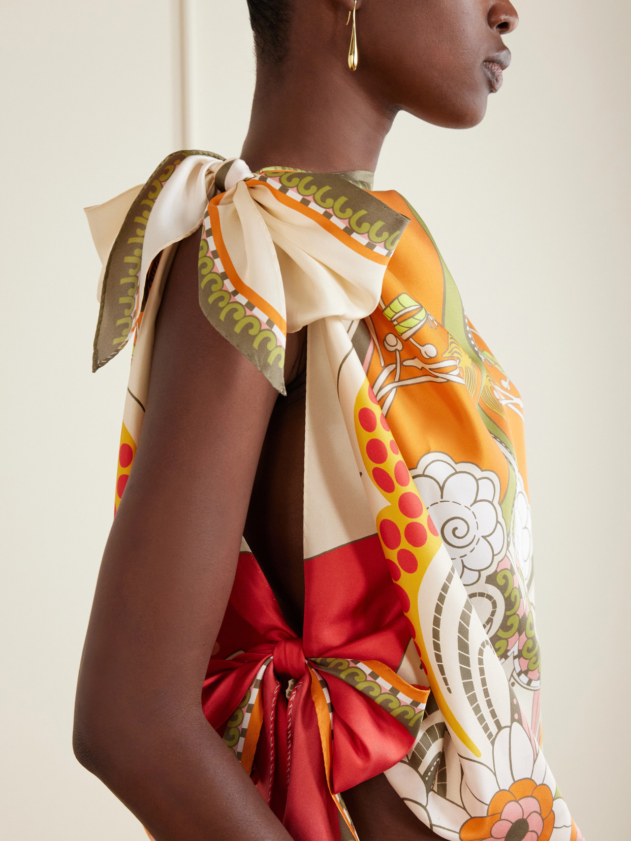 'Full On Foulard Top
