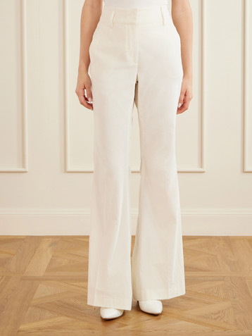 Gabriela Hearst Ianthe cotton-corduroy flared pants
