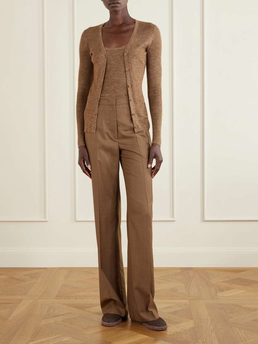 Gabriela Hearst Cinxia Ribbed Cashmere, Silk And Hemp-blend Tank | Thumbnail 2