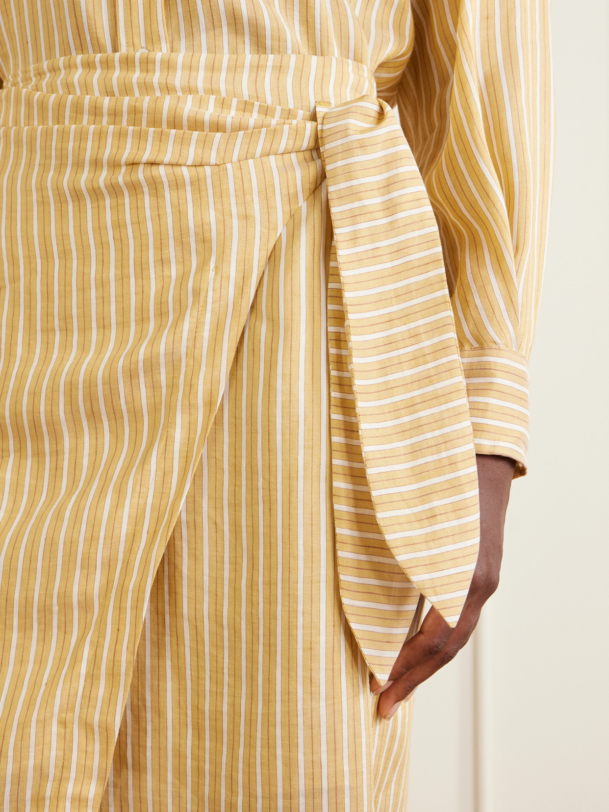 And Silk-Blend Midi