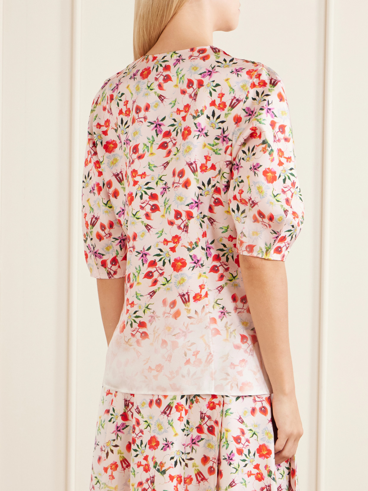 Edify Floral-Print Blouse