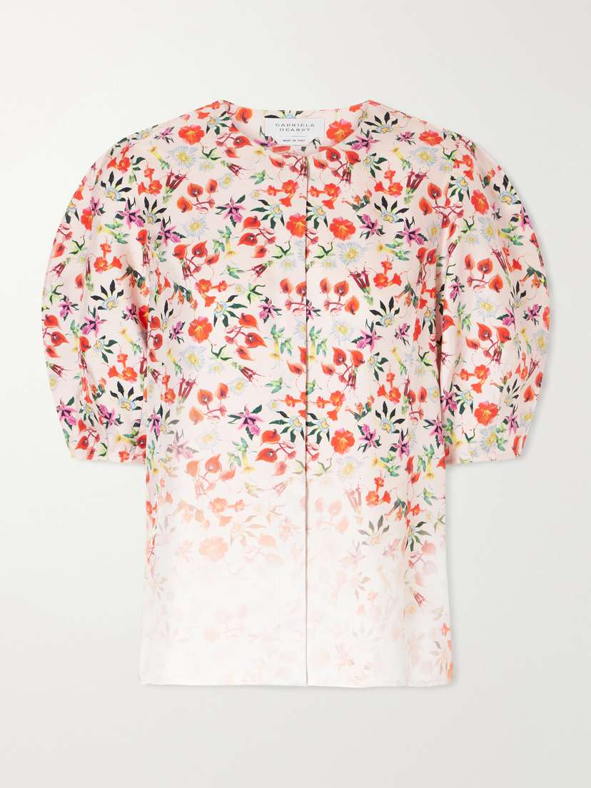 Gabriela Hearst Edify Floral-print Silk Blouse | Thumbnail 6 Gabriela Hearst Edify Floral-print Silk Blouse | Thumbnail 6