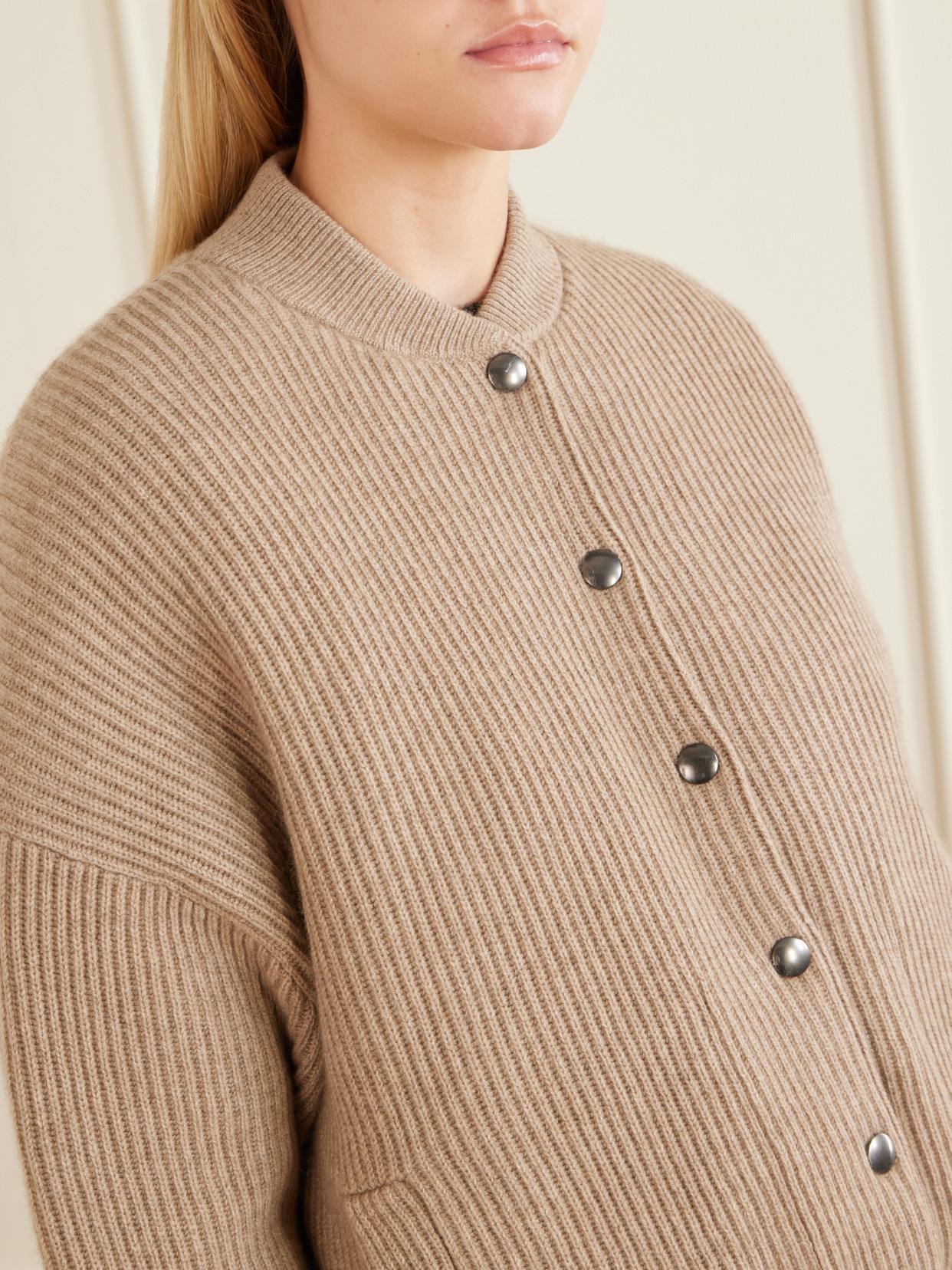 Cashmere Bomber Jacket