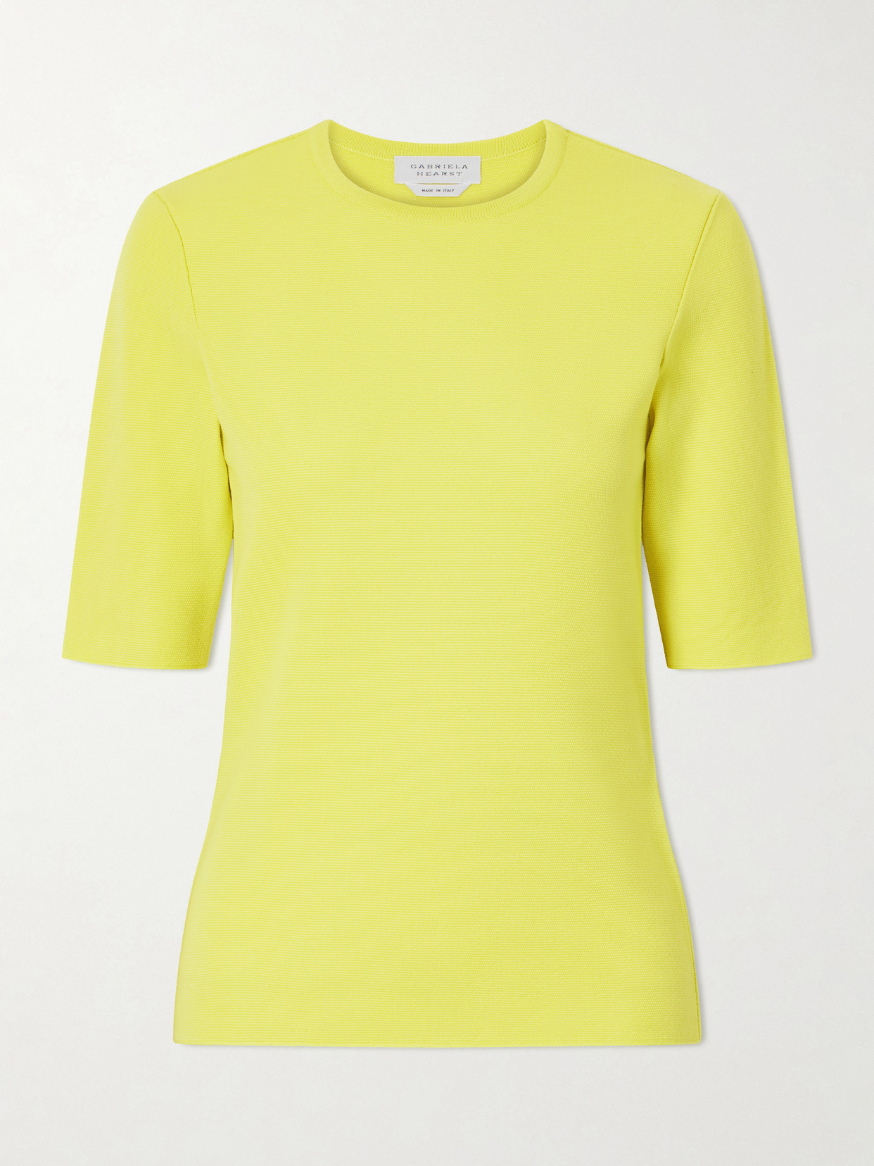 Gabriela Hearst Axis Wool Knitwear In Yellow