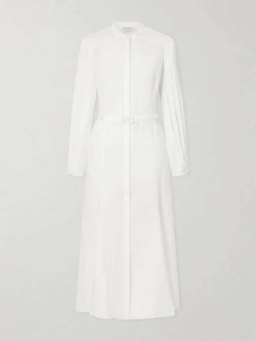 Gabriela Hearst Lydia Belted Linen Midi Dress | Thumbnail 5 Gabriela Hearst Lydia Belted Linen Midi Dress | Thumbnail 5