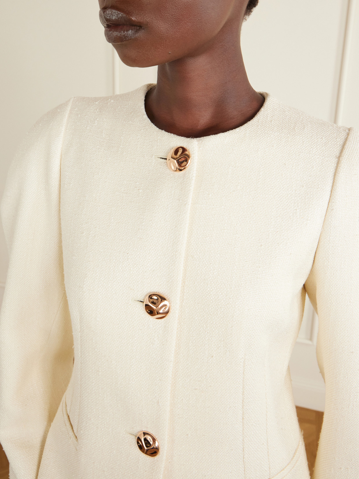 Daelan Silk And Wool-Blend Jacket