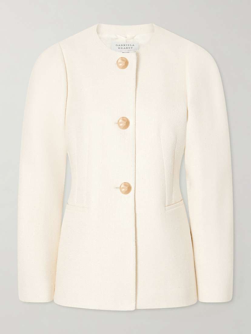 Gabriela Hearst Daelan Silk And Wool-blend Jacket | Thumbnail 5 Gabriela Hearst Daelan Silk And Wool-blend Jacket | Thumbnail 5