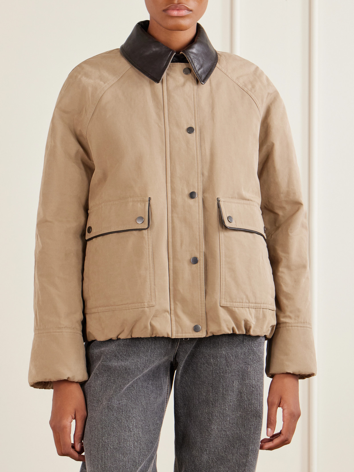 Padded Canvas Jacket