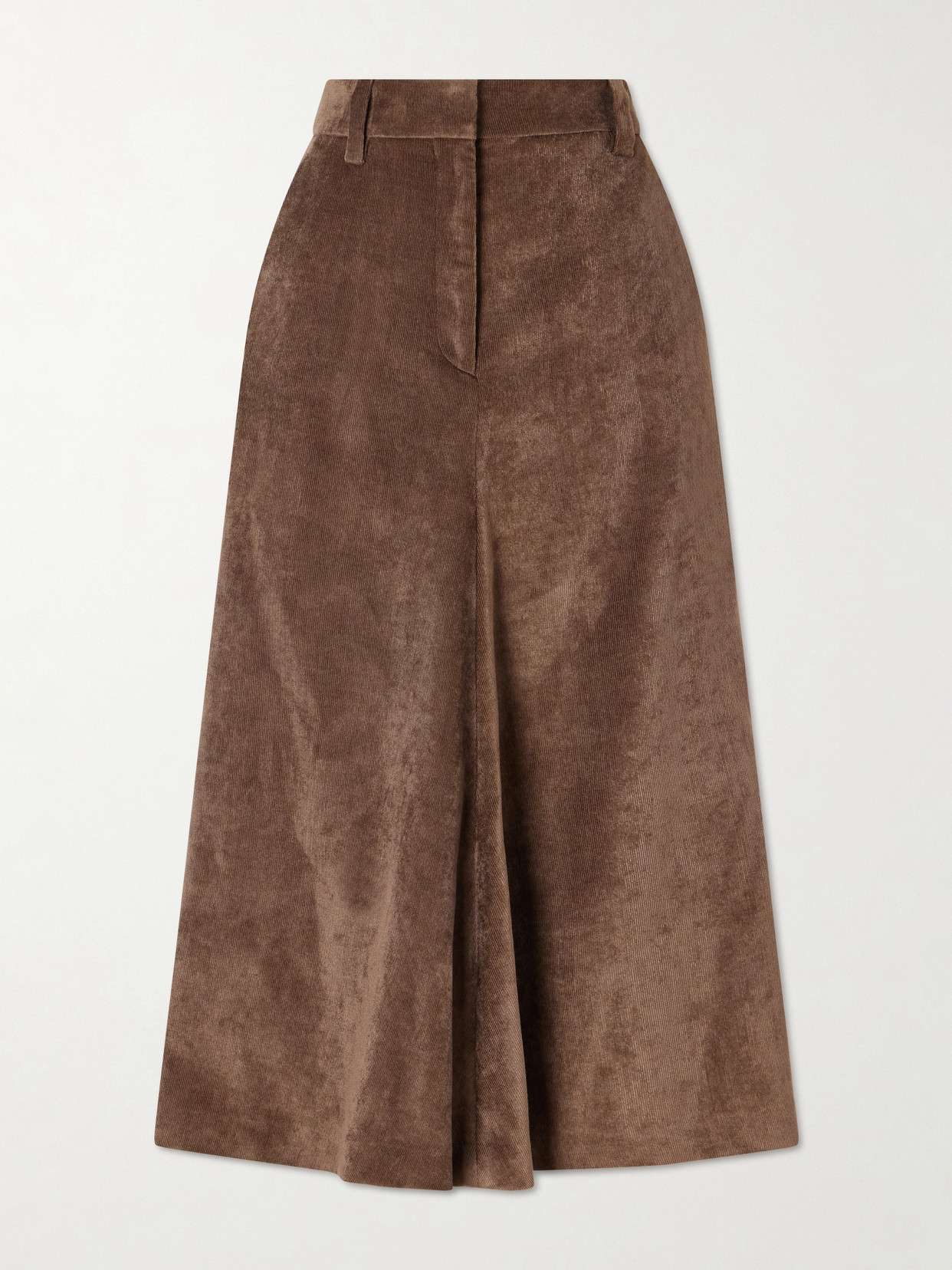 Embellished Corduroy Midi
