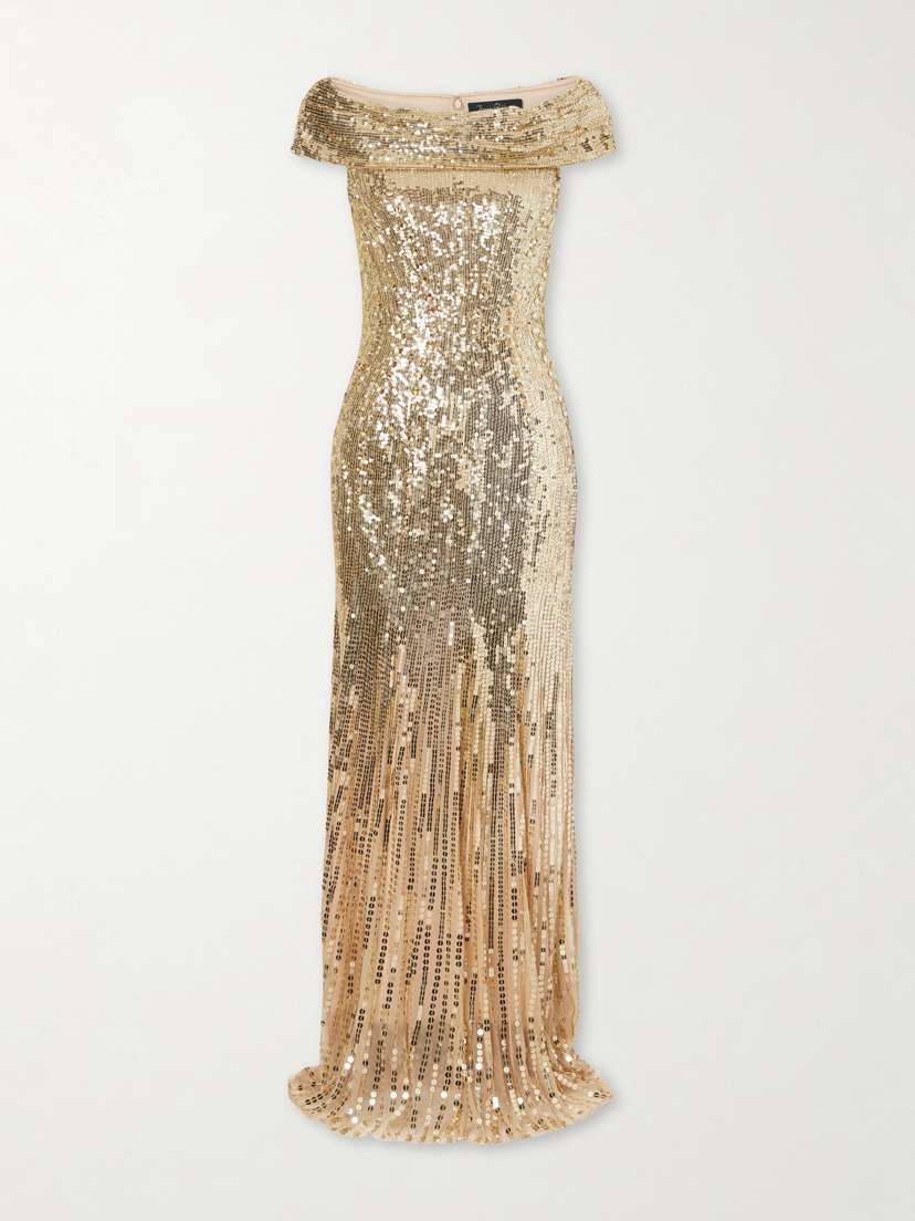 Jenny Packham Trixie Embellished Gown