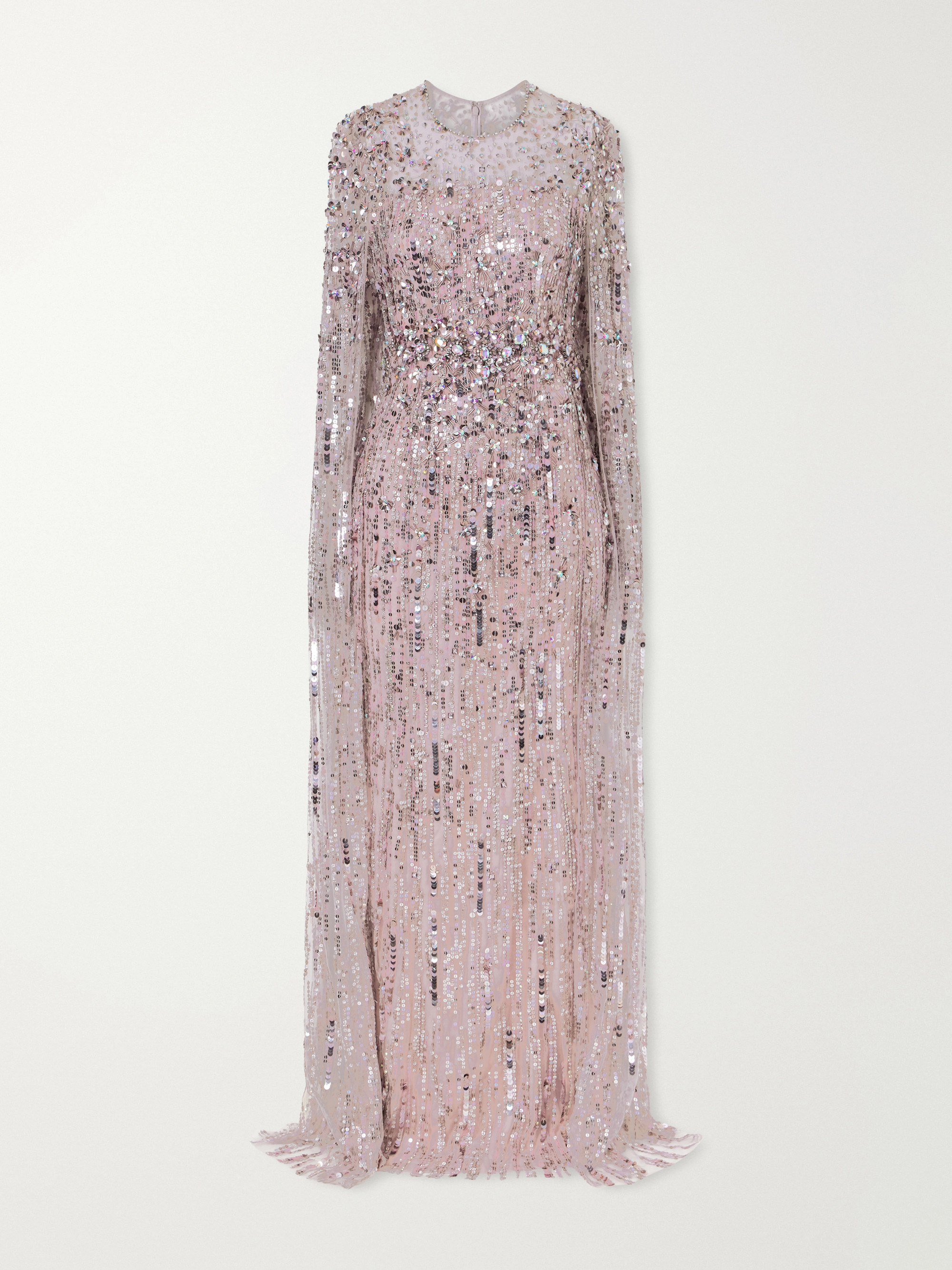 Jenny Packham Ruby sequined tulle gown