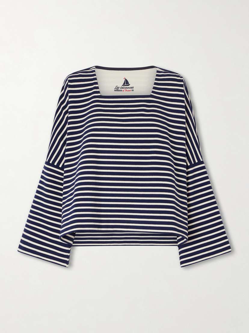 Les Vacances D’Irina Mariniere Striped Cotton-jersey Shirt | Thumbnail 5 Les Vacances D’Irina Mariniere Striped Cotton-jersey Shirt | Thumbnail 5